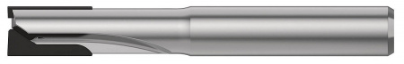 KenCut AQ; ALCC; Radiused; 2 Flutes; 1.5 x D; Internal Coolant; Plain Shank; Inch