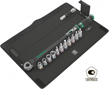 Click-Torque C 3 Set 1 Набор торцевых головок с динамометрическим ключом, 13 предметов