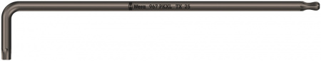 967 PKXL TORX Г-образный ключ, удлиненный, с шаром, TX 25 x 154 мм