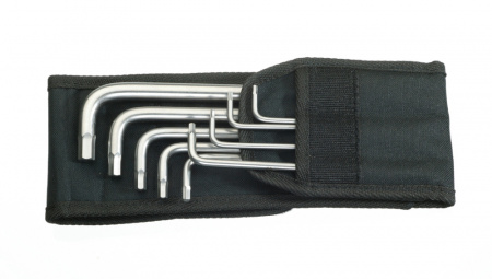 3950/9 Hex-Plus Imperial Stainless 1 Набор Г-образных ключей, нержавеющая сталь, с шаром, 3/32" - 3/8", 9 предметов