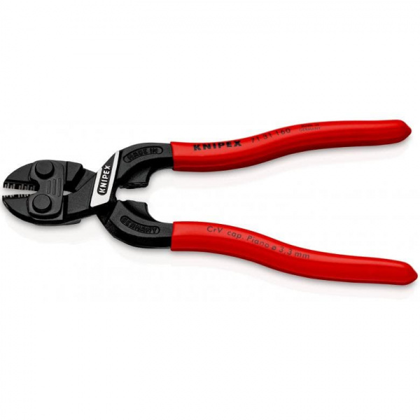 KNIPEX CoBolt S Болторез компактный c выемкой, L-160 мм