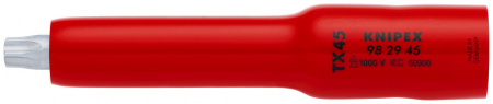 Головка торцевая VDE DR 3/8" 12-гранная, TX45, диэлектрическая