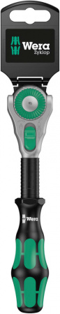 8000 B Zyklop Speed SB Трещотка DR 3/8" x 199 мм, 72 зубца, с держателем-еврослот