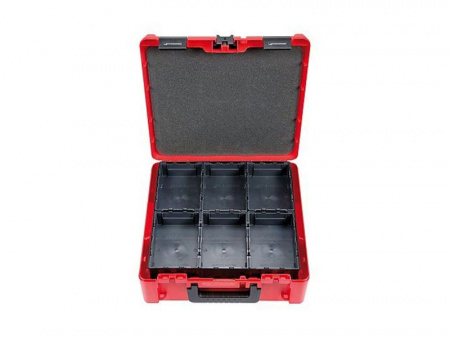 Чемодан ROCASE 4414 красный, с 2 лотками Tray и коробками ROBOX