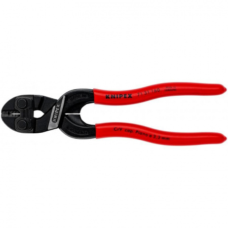 KNIPEX CoBolt S Болторез компактный c выемкой, L-160 мм