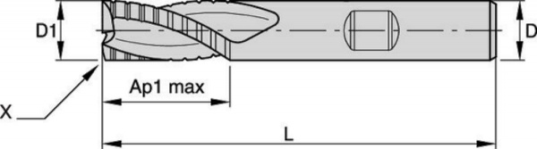 F3BH...DL; DIN 6527; Длинное исполнение; Сталь
