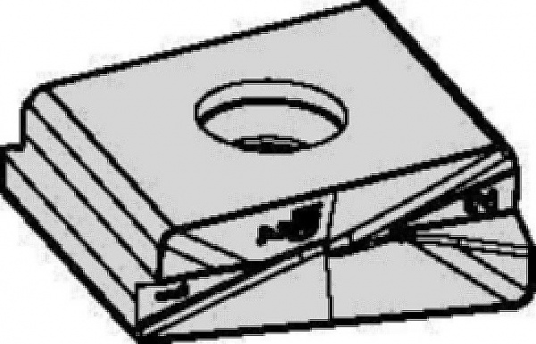 Пластины для фрез MEGA; Для тяжелых режимов резания; LNPU-HD