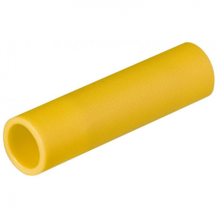 Соединители встык, изол., желтые, 4.00 - 6.00 кв. мм (AWG 11-10), 100 шт