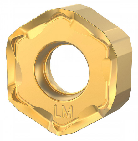 Dodeka Mini 45°; Carbide Insert; HNPJ-LM; Light Machining of Stainless Steels