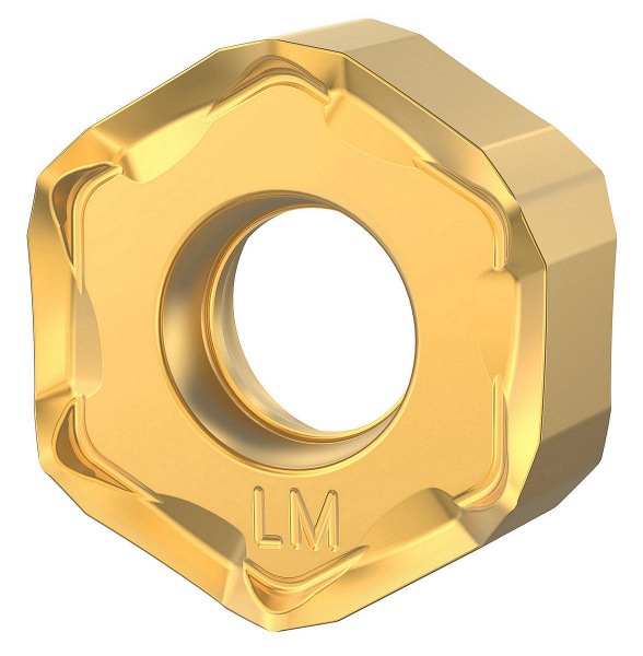 Dodeka Mini 45°; Carbide Insert; HNPJ-LM; Light Machining of Stainless Steels