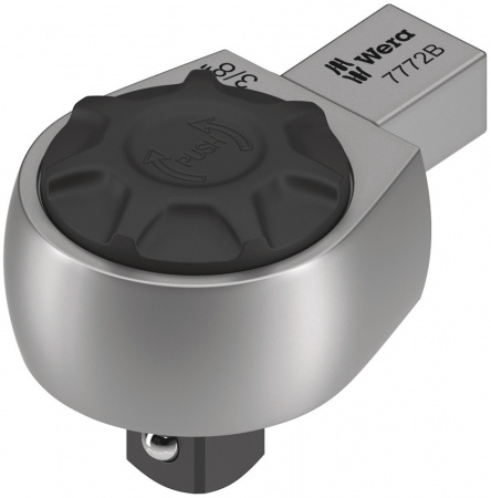 7772 B Насадка-трещотка, с реверсом, 3/8" DR под посадочное гнездо 9x12 мм для динамометрических ключей Click-Torque серий X и XP