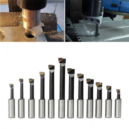 Набор резцов к расточной головке F1-18, 12-225мм 