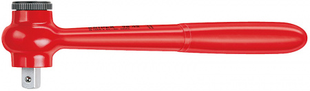 Рукоятка трещоточная VDE DR 1/2", L-265 мм, диэлектрическая