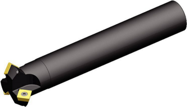 Chamfer End Mills; 45°• Cylindrical Shank; Long Version; SD09; Metric