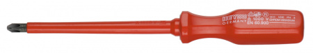 1411 VDE Отвёртка диэлектрическая, PH2 x 100, 200 мм