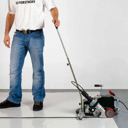 Автоматический сварочный аппарат FORSTHOFF P2 для сварки внахлест швов от 20 до 50 мм (с оснасткой для сварки внахлест швом шириной 20мм)