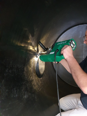 Ручной компактный сварочный экструдер Exon C3 PVC