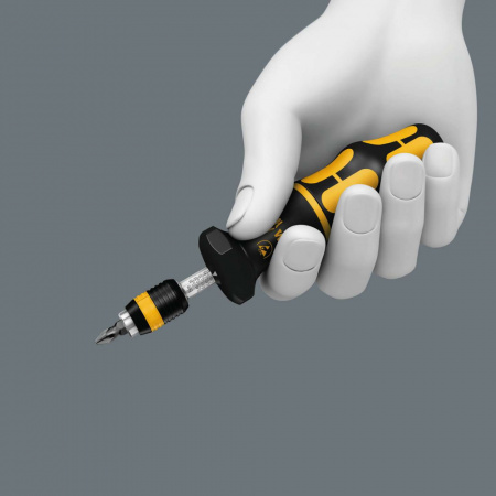 7430 ESD Kraftform Отвертка динамометрическая антистатическая 0.10-0.34 Нм, патрон Rapidaptor, для бит 1/4" C/E 6.3, погрешность ± 6%