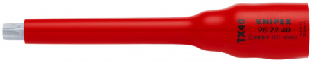 Головка торцевая VDE DR 3/8" 12-гранная, TX40, диэлектрическая