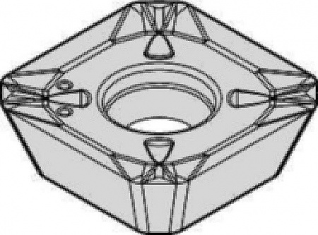 Пластины для фрез KSSM 45°; SECT-LD2