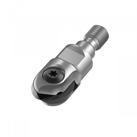 Фреза KDMB для чистовой обработки со сферическим концом; Концевые фрезы с резьбовым креплением; Метрическая система