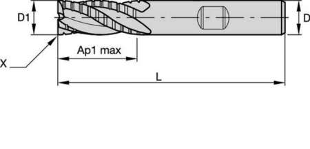 F4BJ...DL; DIN 6527; Длинное исполнение; Сталь