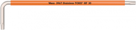 3967 SXL HF TORX Multicolour Г-образный ключ с функцией фиксации крепежа, удлиненный, нержавеющая сталь, TX 30 x 195 мм