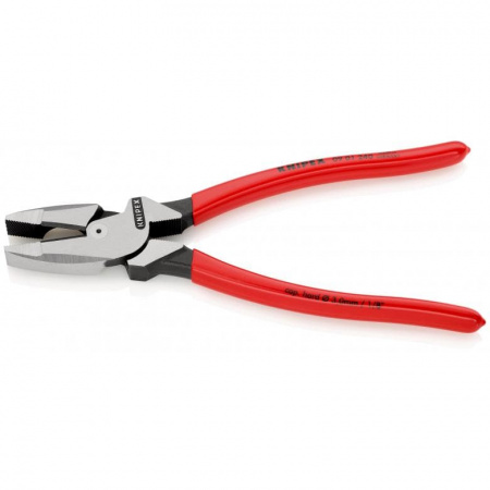 Lineman's Pliers плоскогубцы электромонт., рез: провол. ср. ∅ 4.6 мм, тверд. ∅ 3 мм, L-240 мм, черн., 1-к ручки
