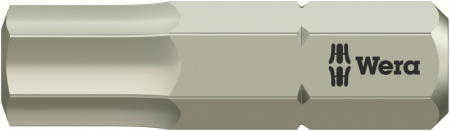 3840/1 TS Hex-Plus бита под внутренний шестигранник, нержавеющая сталь, хвостовик 1/4" C 6.3, 6 x 25 мм