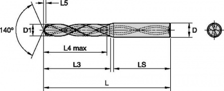 B951A (~3 x D); KCH15; A-Shank; KMH Drills