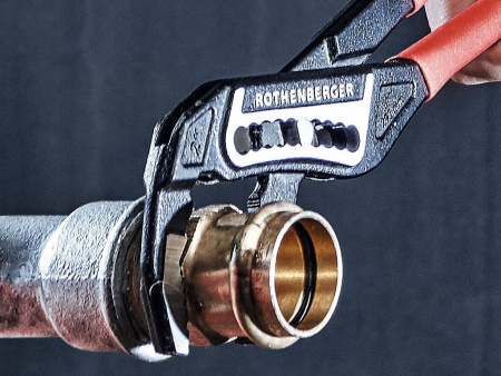 Универсальные клещи ROGRIP M 10" 1K с пластиковыми рукоятками (Рогрип)