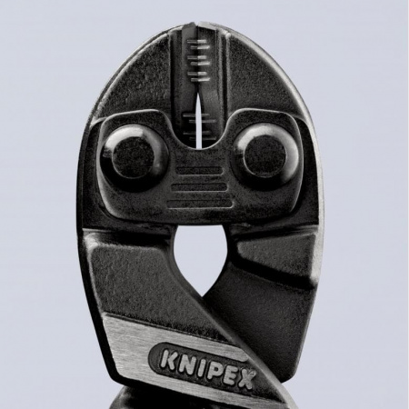 KNIPEX CoBolt XL болторез, с выемкой, L-250 мм, рез: ср. ∅ 5.6 мм, тв. ∅ 4 мм, роял. струна ∅ 3.8 мм, черн., 1-к ручки