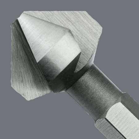 846/1 Насадка-зенкер конический трехканавочный, хвостовик 1/4" C 6.3, 8.30 x 31 мм