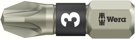 3855/1 TS PZ бита, нержавеющая сталь, хвостовик 1/4" C 6.3, PZ 3 x 25 мм