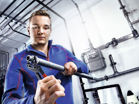 Универсальные клещи ROGRIP M 10" 1K с пластиковыми рукоятками (Рогрип)