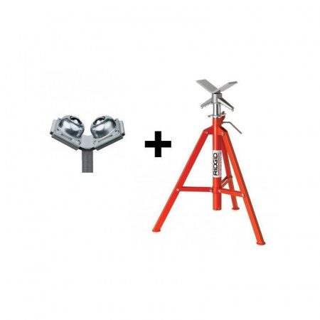 Складная опора с шариковыми направляющими Ridgid VFB-1