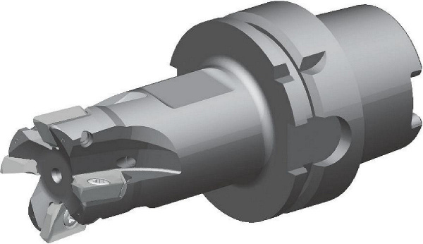Цельные метрические фрезы 5720VZD16 с хвостовиком HSK63A; Метрическая система