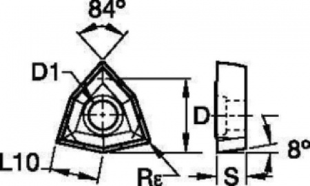 Drill Fix DFT; ST Inserts