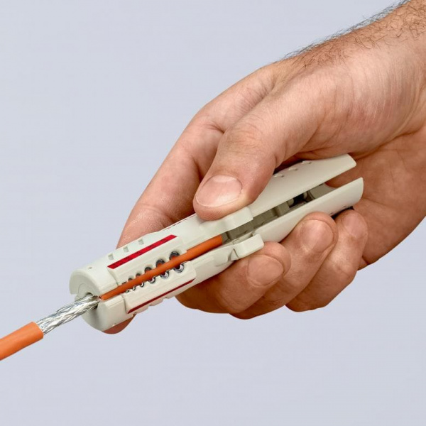 Стриппер для дата-кабелей CAT5, CAT6, CAT7, витая пара UTP/STP ∅ 4.5 - 10 мм, 0.2 - 4 кв. мм, L-125 мм