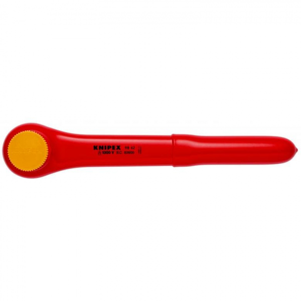 Рукоятка трещоточная VDE DR 1/2", L-265 мм, диэлектрическая
